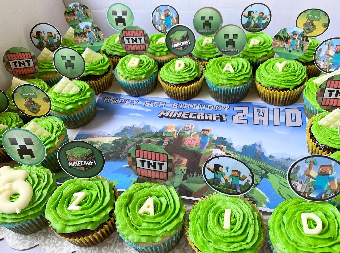 Minecraft Cupcakes